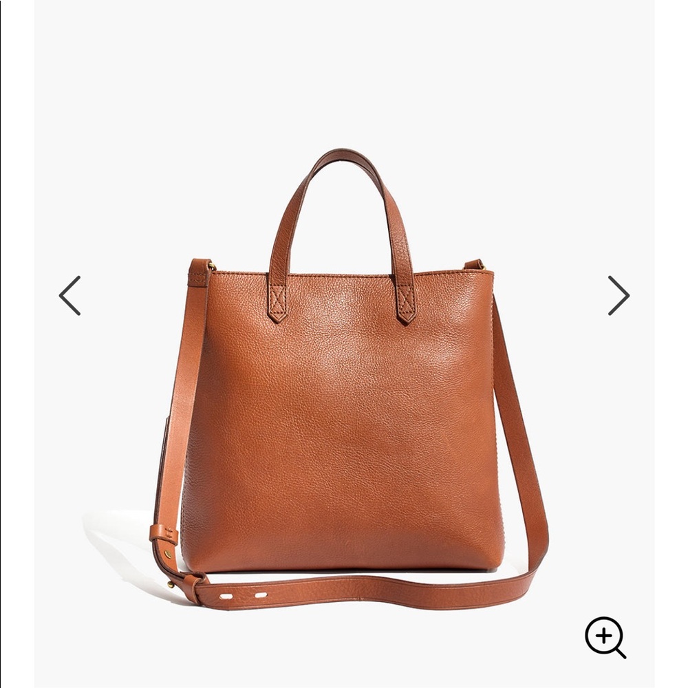 Madewell The Zip-Top Transport Crossbody Tote Bag